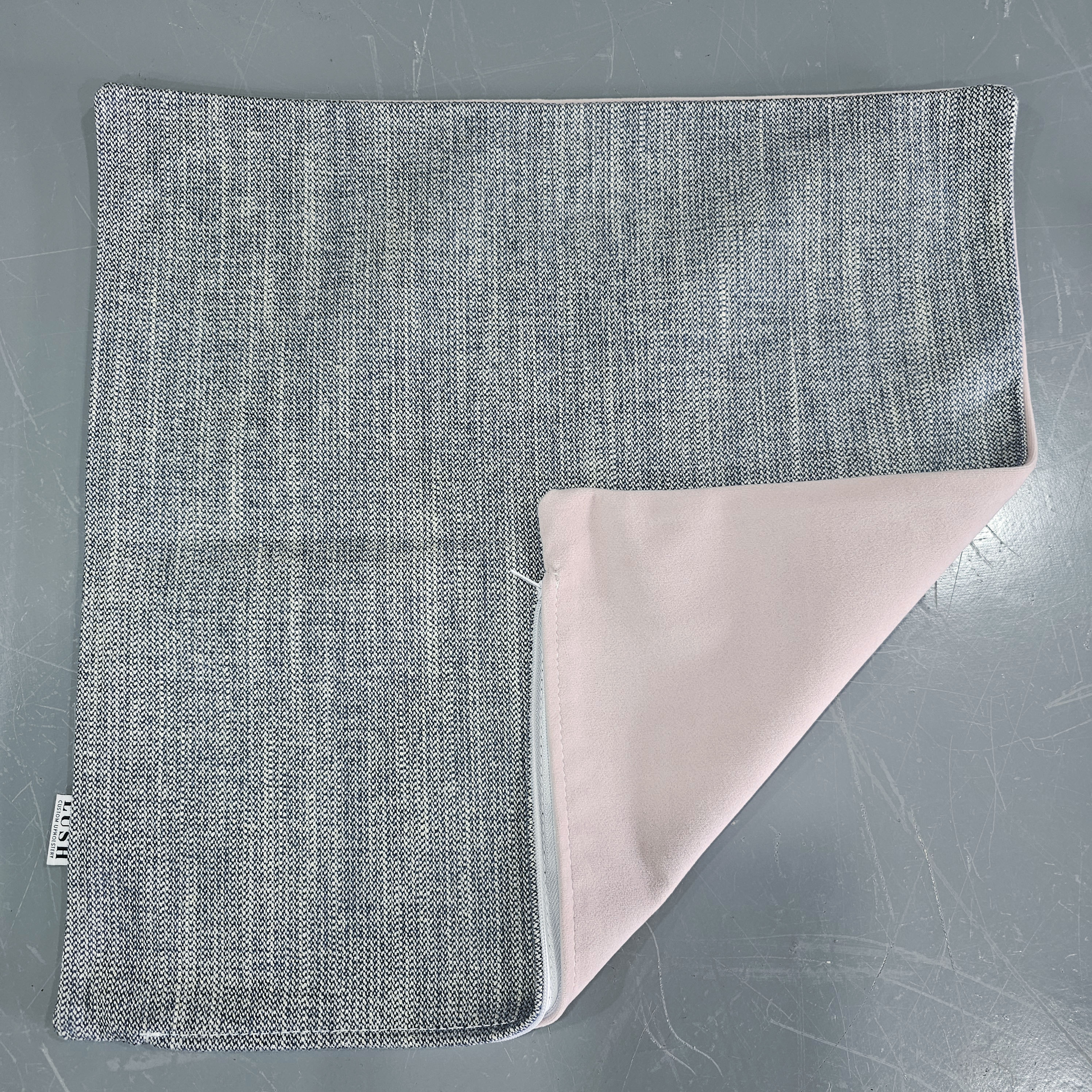 PINK VELVET AND DENIM BLEND