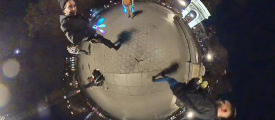 We are back in Washington Square Park!