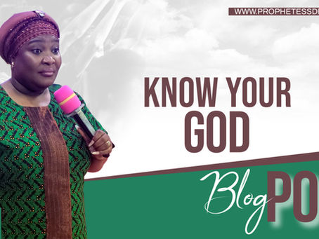 KNOW YOUR GOD WITH MOMMY PDJ