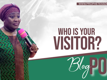 WHO IS YOUR VISITOR? BY MOMMY PDJ