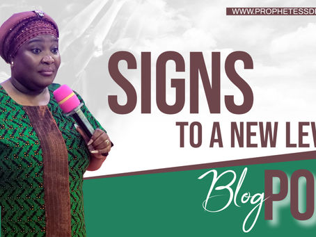 SIGNS TO A NEW LEVEL BY MOMMY PDJ