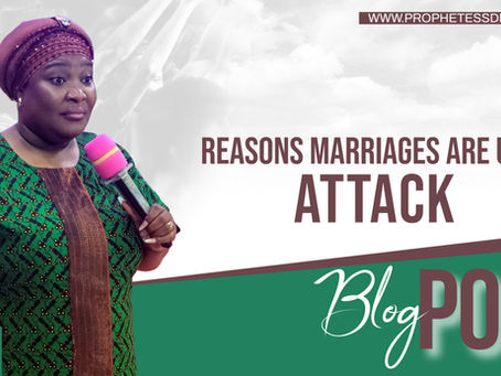 REASONS MARRIAGE ARE UNDER ATTACK WITH MOMMY PDJ