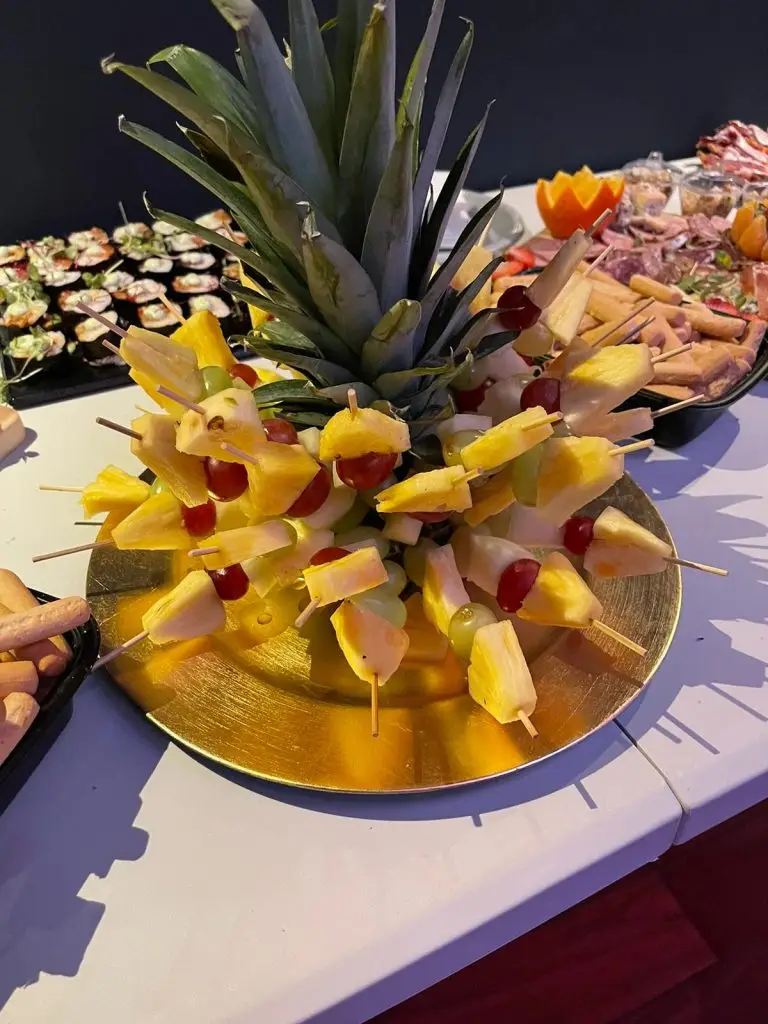 Canapés de salmón