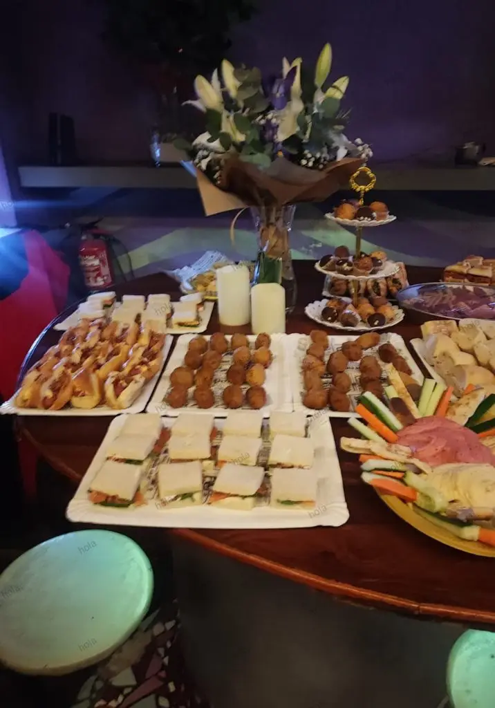 Canapés de salmón