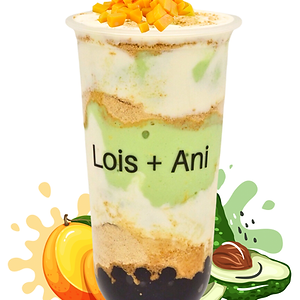 Mango Avocado Graham Cheese Swirl