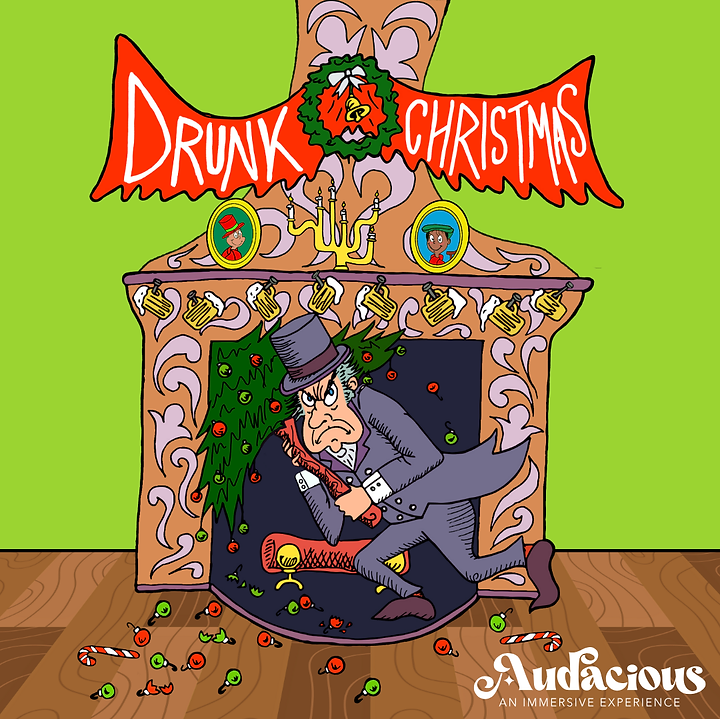 Drunk Xmas Poster Design 2025 (Instagram Post).png