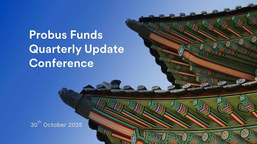 Probus Funds Quarterly Update Conference - Q3 2025