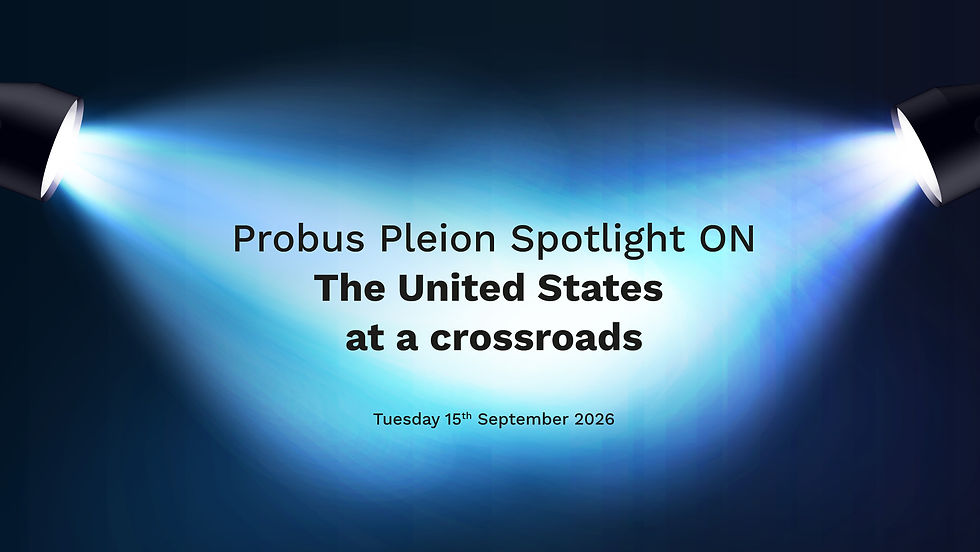 Probus Pleion Spotlight ON: The United States at a crossroads