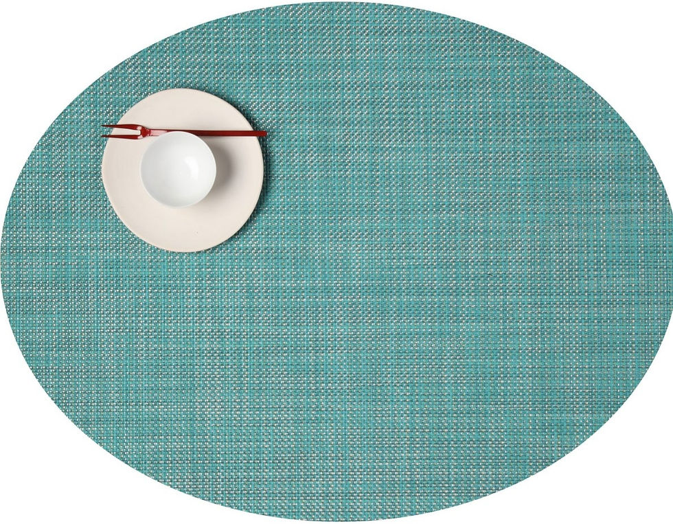Mini Basketweave - Turquoise