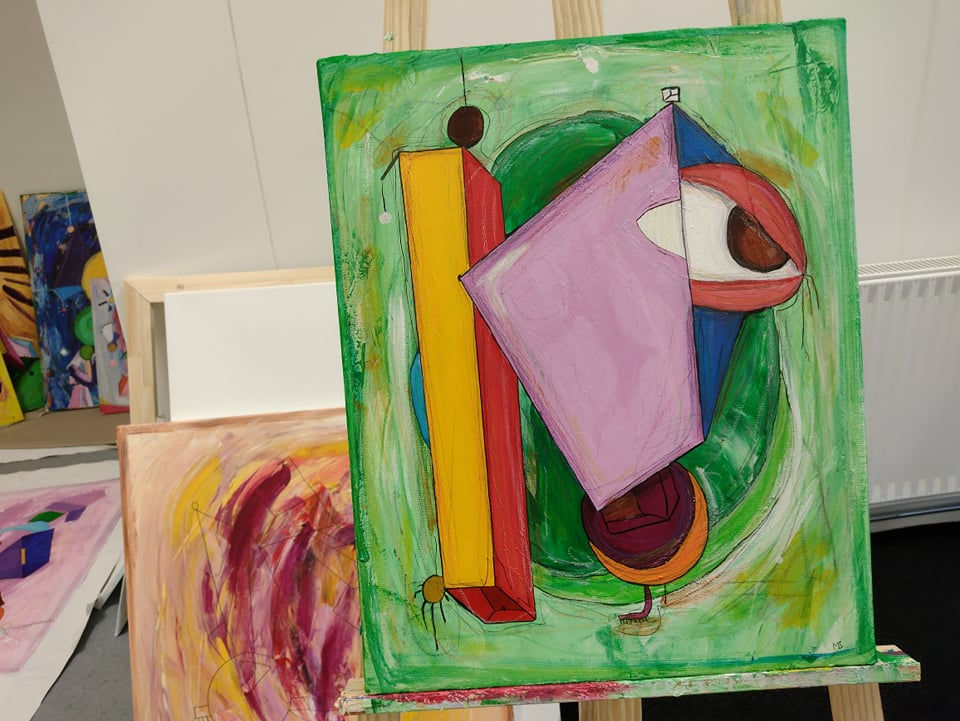 Miniaturebillede: Hiding In Green