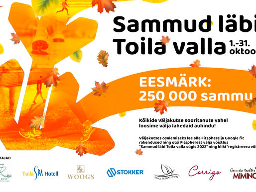 Sammud läbi Toila valla SÜGIS 2022
