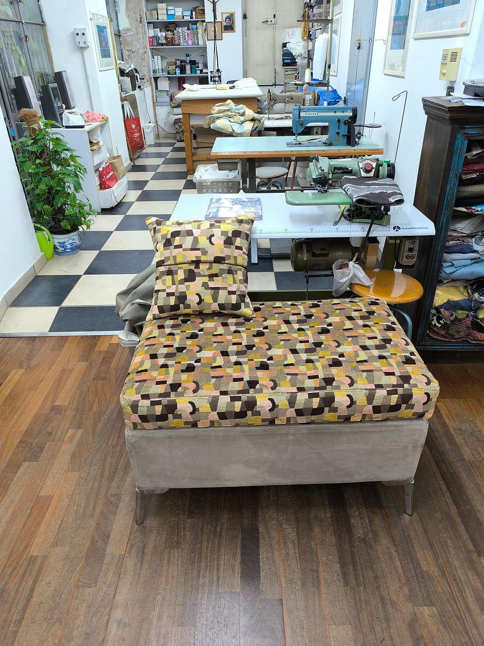 Miniatura: Pouf su misura