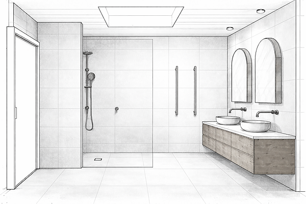 Modern bathroom with walk-in shower.png
