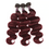 Thumbnail: Body Wave Burgundy 3Bundles Weave