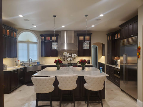 Custom Kitchen in California