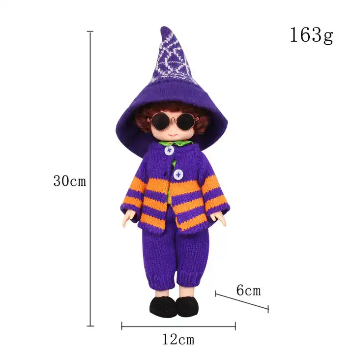 Thumbnail: Halloween Boy Girl Dolls Luxury Halloween Ornaments gift Holiday Home Decoration