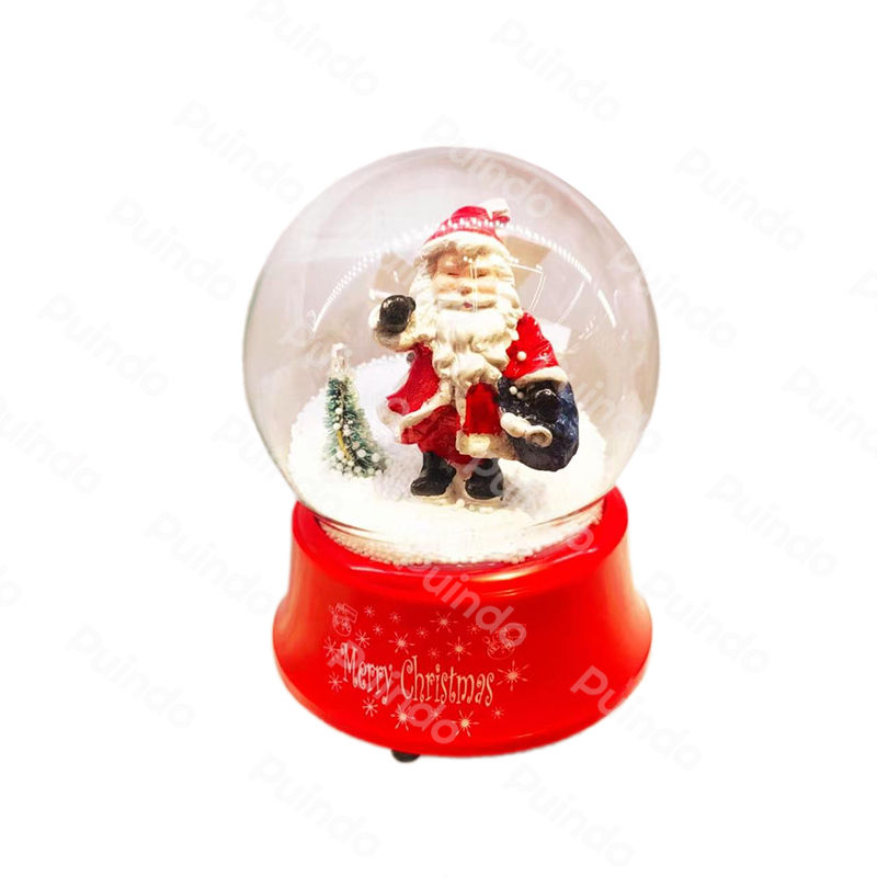 Миниатюра: Merry Christmas Snow Globe Musical Light Xmas decorations
