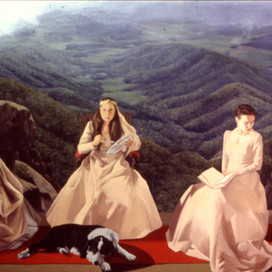 Family Portrait, 1994
Oil on linen
153 x 213 cm