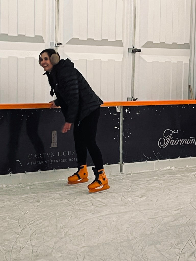 When you pretend to be a perfect skater.