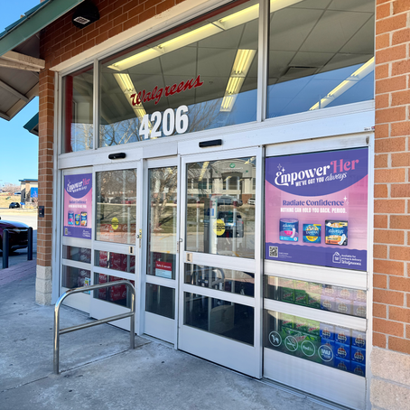 Walgreens Fem Care Store Takeover