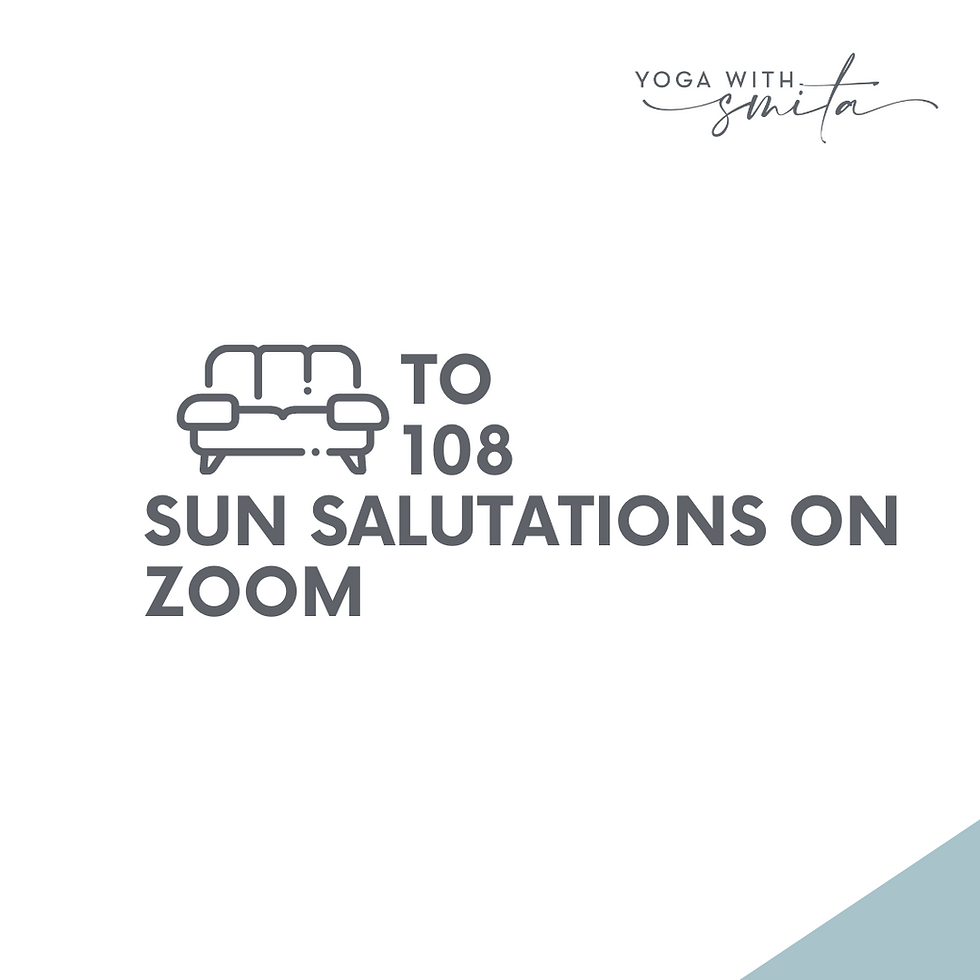 Couch to 108 Sun Salutations 