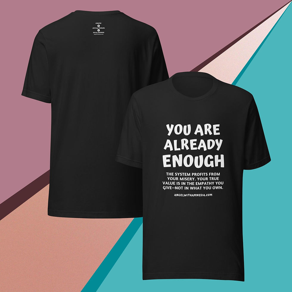 Thumbnail: The Enough Manifesto Tee Unisex t-shirt