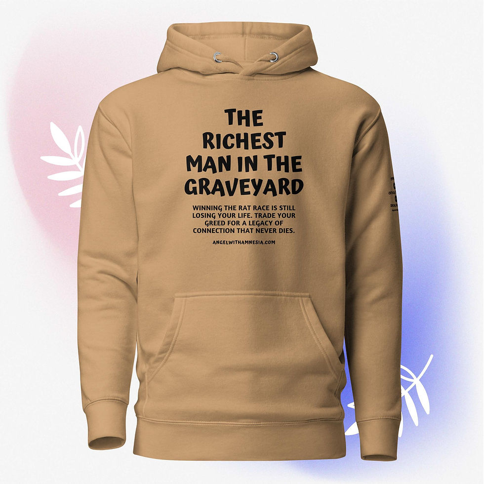 Thumbnail: The Richest Man in the Graveyard Hoodie