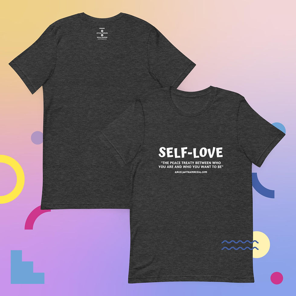 Miniatura: The Peace Treaty Tee (Real Self vs. Ideal Self Edition) Shadow