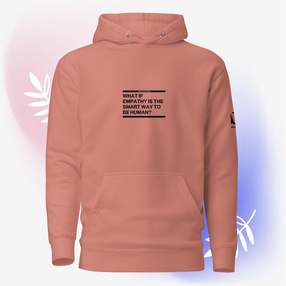 Miniatura: "What If Empathy Is the Smart Way to Be Human?" Unisex Hoodie