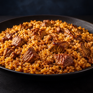 Arroz especial carne