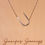 Thumbnail: Big Initial Necklace-U