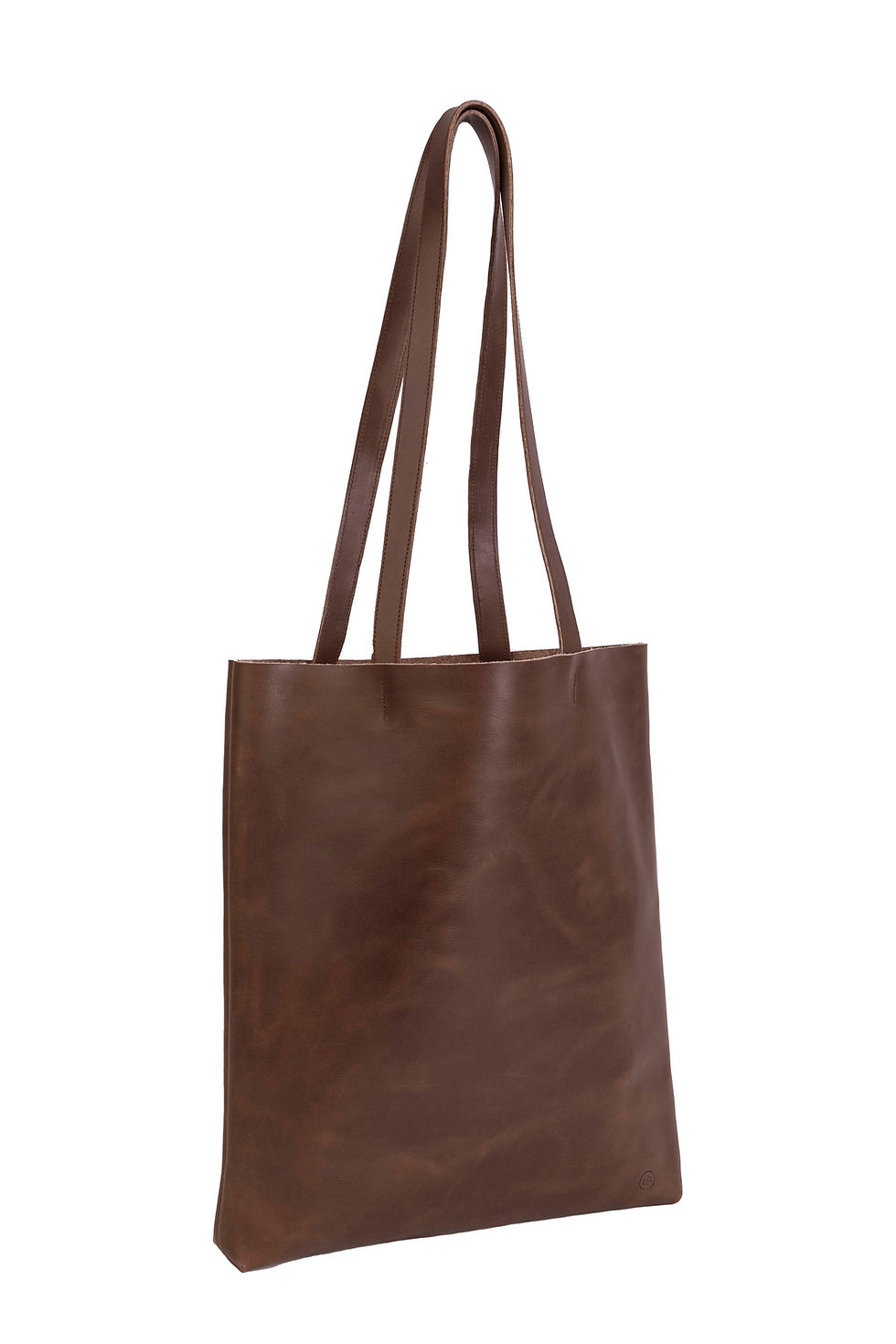 Miniature : Le tote bag cuir Marron vieilli