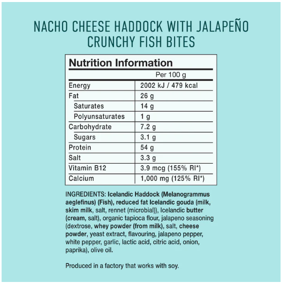 Thumbnail: Nacho Cheese Haddock Crunchy Fish Bites