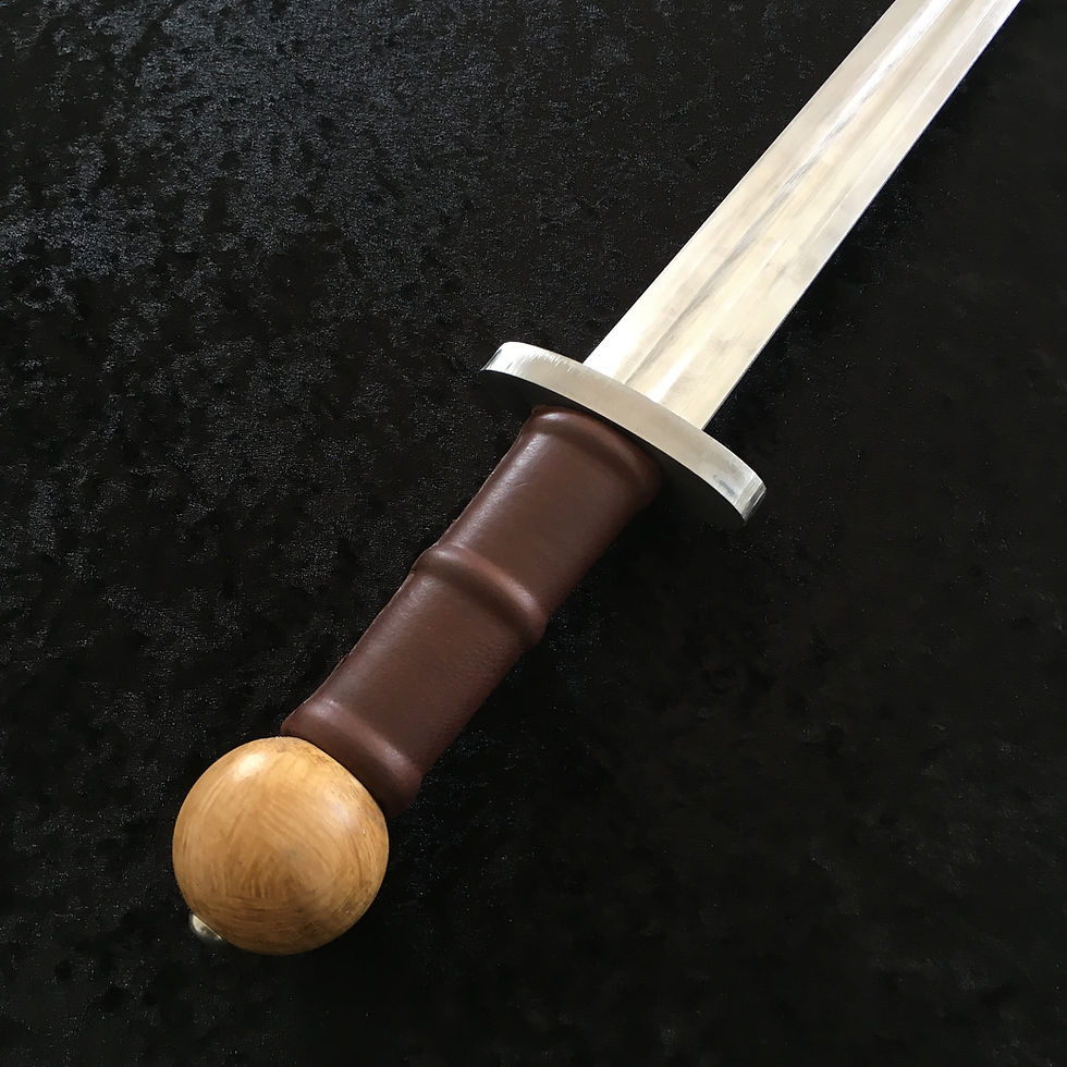 Miniature : glaive aluminium dural duraluminium escrime artistique astérix cascade