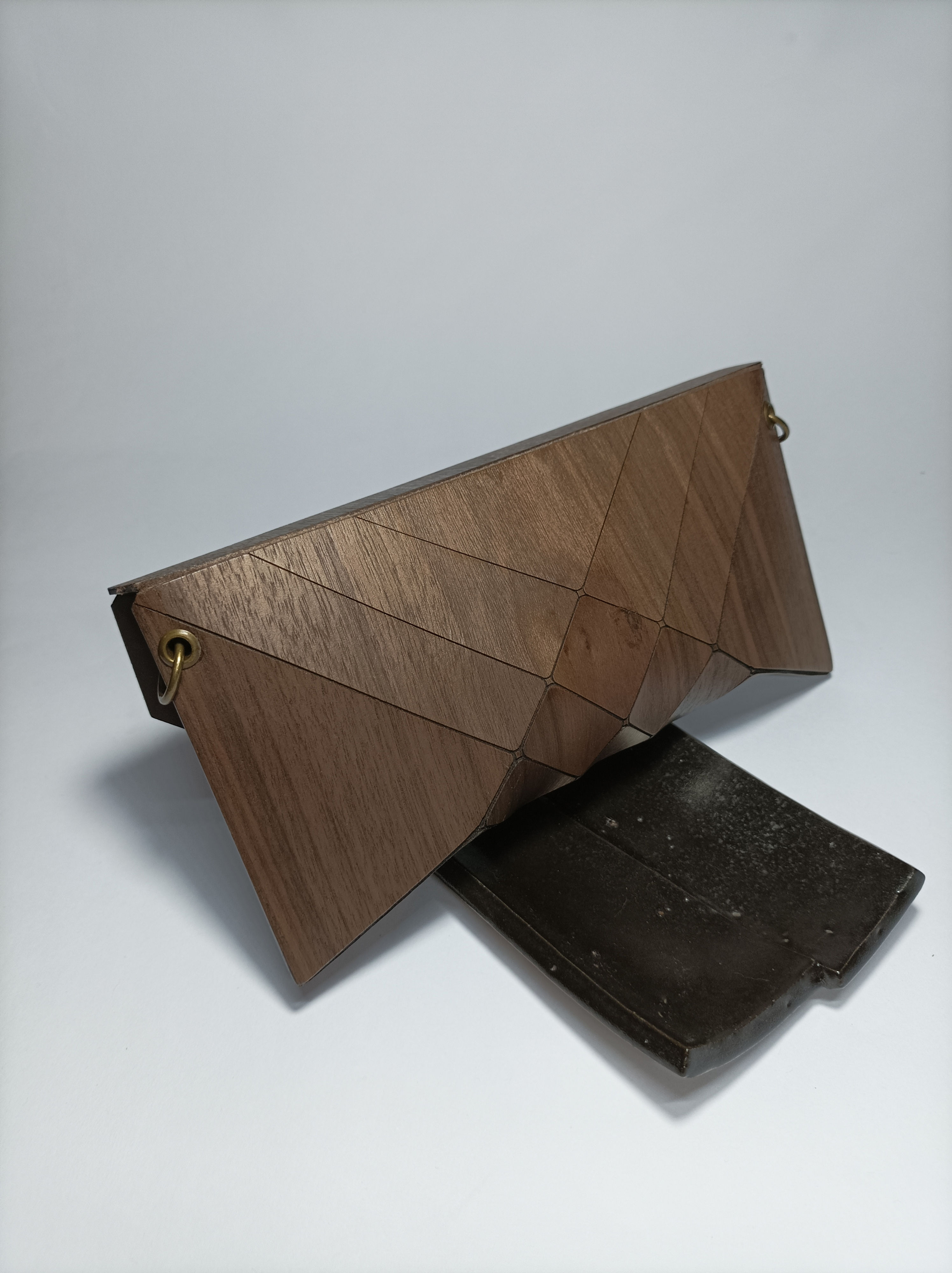 Clutch Losango Carvalho Americano