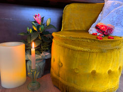 Boudoir chairs, various designs & colours.