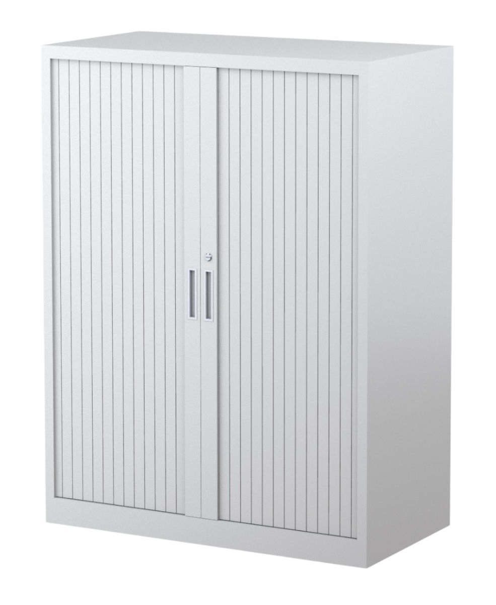 Tansy Tambour Door Steel Cupboard