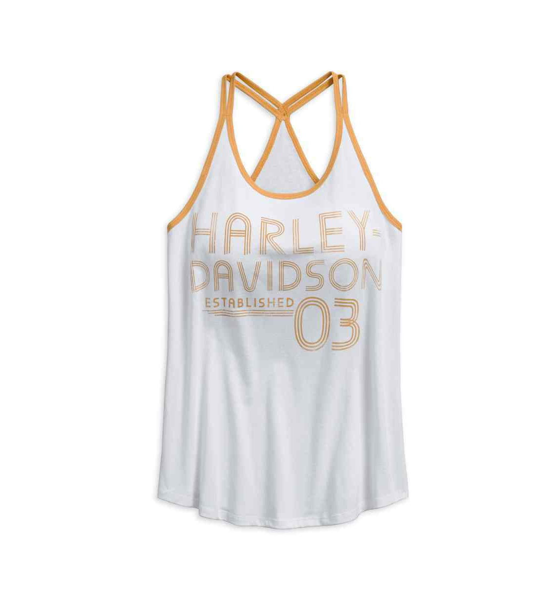 Débardeur Blanc Dos Nageur