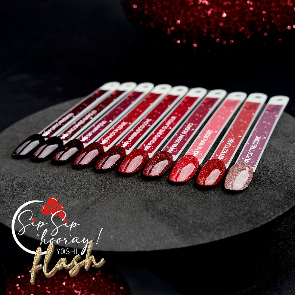Thumbnail: Yoshi gelpolish Sip Sip Hoorai collection+ gratis stickers