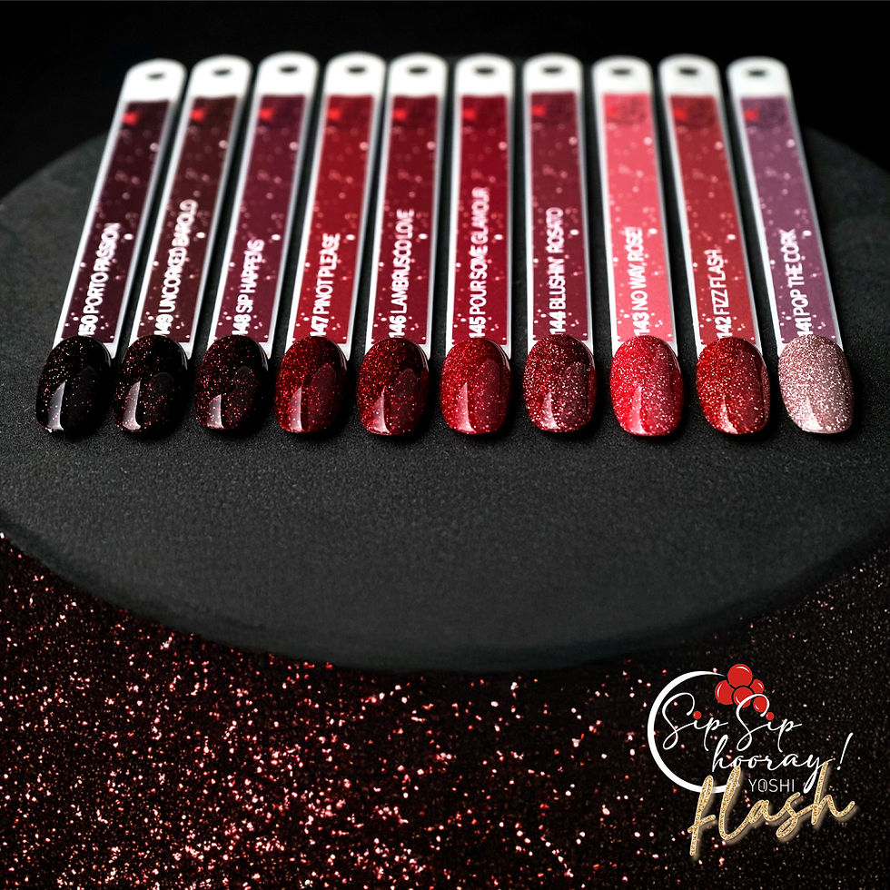 Thumbnail: Yoshi gelpolish Sip Sip Hoorai collection+ gratis stickers