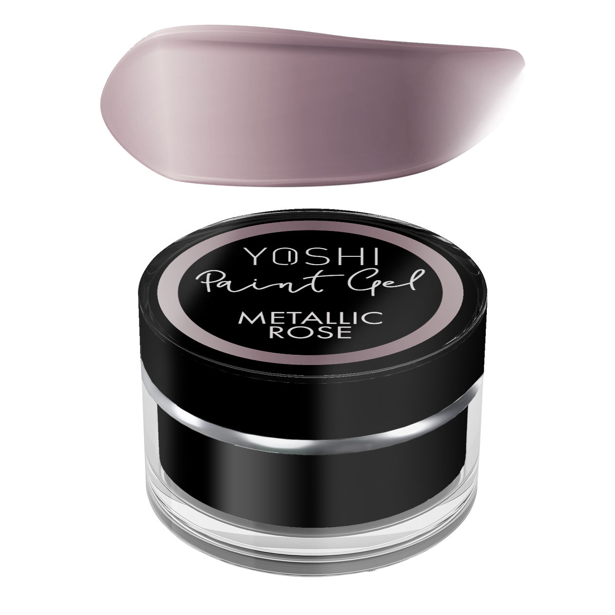 Paint gel metallic Rose