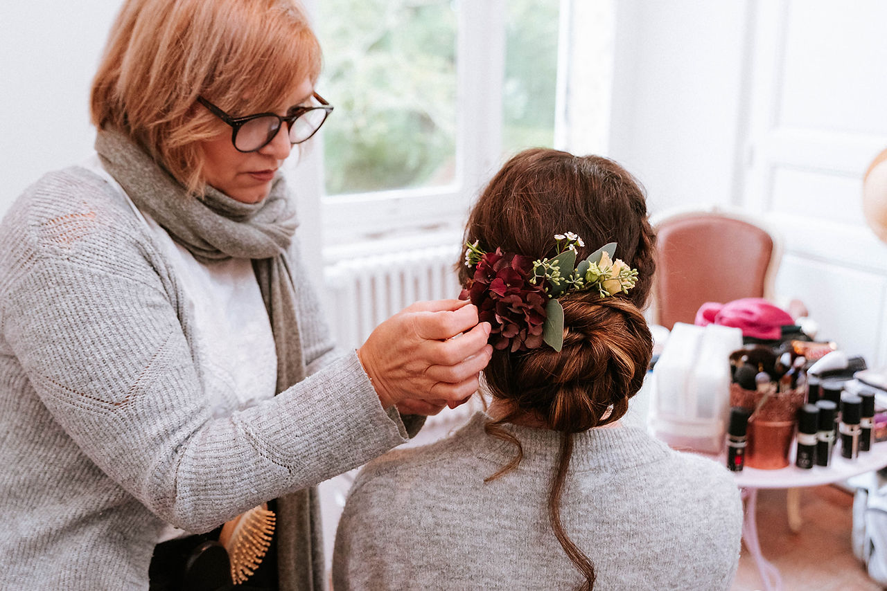 préparation mariée