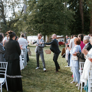 arrivée des flowers boys