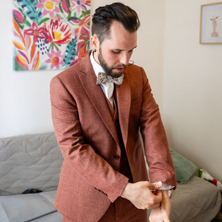 Préparation du marié