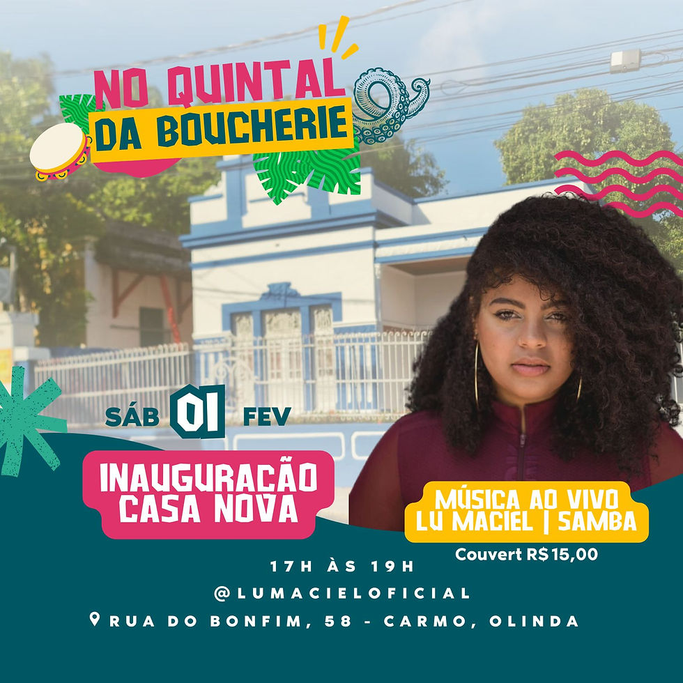 No Quintal da Boucherie | Inauguração Casa Nova ✨🎉