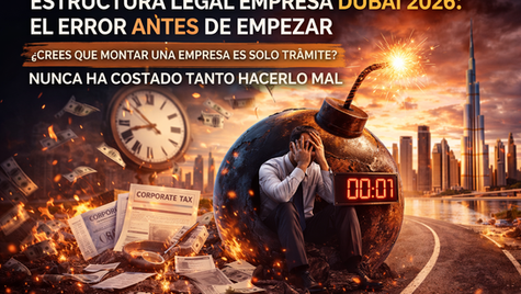 Estructura legal empresa Dubai 2026