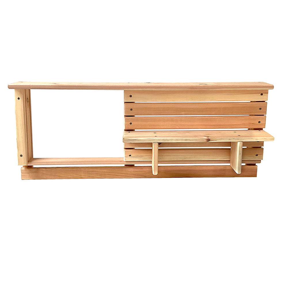 Thumbnail: Cedar Shelf for Kitchen