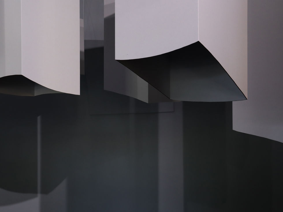 Darina Molatová art installation at the Korek Gallery