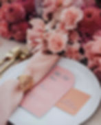 Palm Springs Inspired Menu and Place Card
