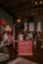 Retro Style Table Menu